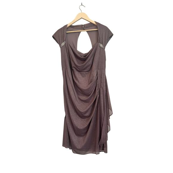 R&M Richards Dresses & Skirts - R&M RICHARDS WOMAN FORMAL LAVENDER MINI DRESS  SIZE18W nwt